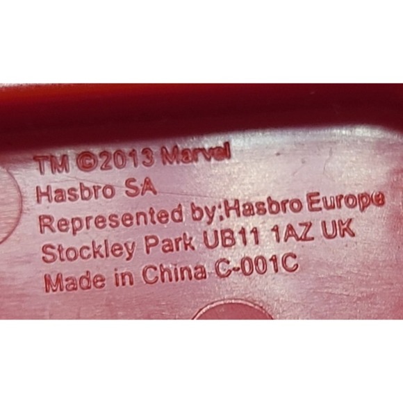 Hasbro Marvel Spiderman ATV Vehicle Toy Motorcycle Red Blue Silver 5.5" 2013 - Picture 6 of 6